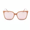 Jimmy Choo Óculos de sol de mulher Scilla F/S WM2S - armação de acetato preta em design borboleta/cat-eye com lentes cinzentas degradê - 52/15/140 mm