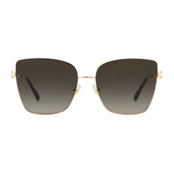 Óculos de sol gatinho de mulher JIMMY CHOO VELLA-S-06J Havana/castanho degradê 59 mm