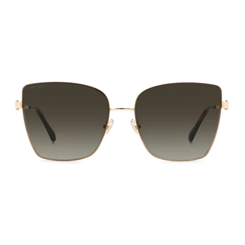 Óculos de sol gatinho de mulher JIMMY CHOO VELLA-S-06J Havana/castanho degradê 59 mm