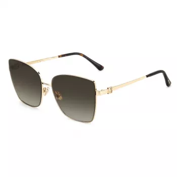 Óculos de sol gatinho de mulher JIMMY CHOO VELLA-S-06J Havana/castanho degradê 59 mm