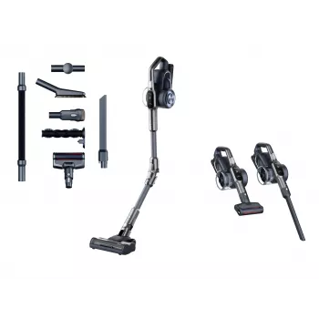 Aspirador de líquidos e pós com bateria Jimmy H11 Pro – 700 W, 28,8 V, HEPA, prateado/cinzento