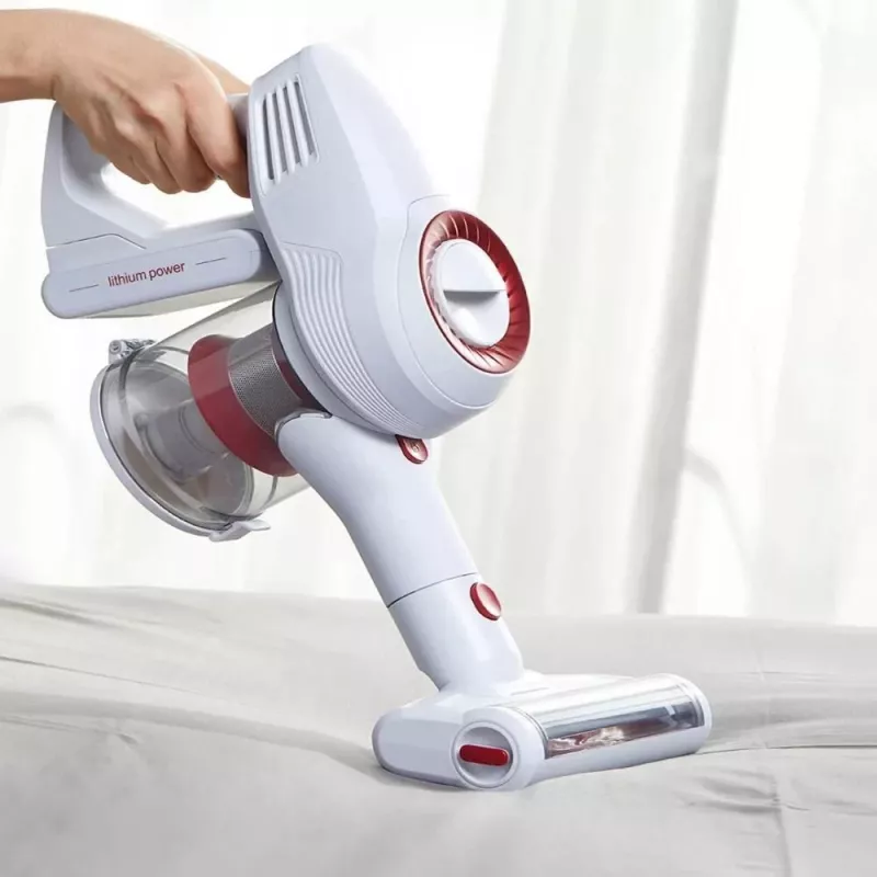 JIMMY JV51 Aspirador com Bateria como Varinha e Portátil, 400 W, 21,6 V, 45 min de Autonomia, Vermelho