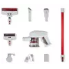 JIMMY JV51 Aspirador com Bateria como Varinha e Portátil, 400 W, 21,6 V, 45 min de Autonomia, Vermelho