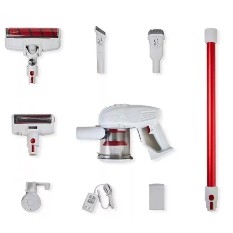 JIMMY JV51 Aspirador com Bateria como Varinha e Portátil, 400 W, 21,6 V, 45 min de Autonomia, Vermelho