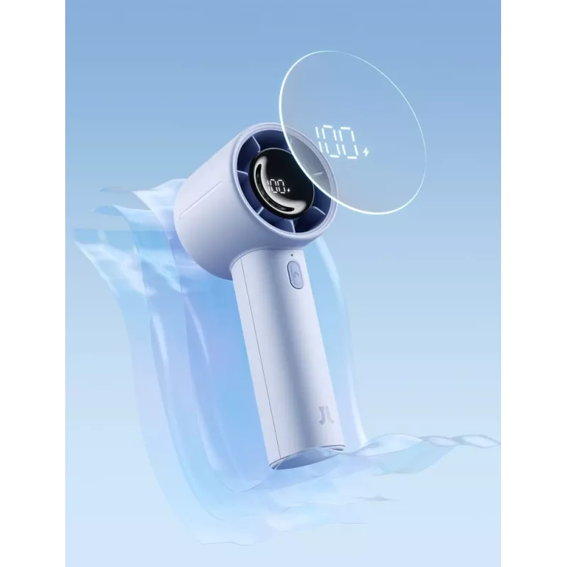 JISULIFE ventoinha de mão 10S (5000mAh) azul