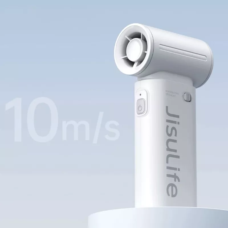 Ventilador portátil USB JISULIFE Handheld Fan Life9 5000mAh - cinzento