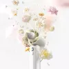 JISULIFE Ventoinha de mão Pro1 Mini 4250 mAh USB-C ventoinha portátil - Branco