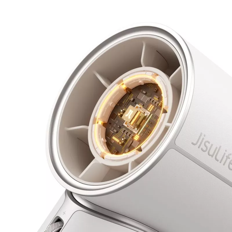 JISULIFE Ventoinha de mão Pro1 Mini 4250 mAh USB-C ventoinha portátil - Branco