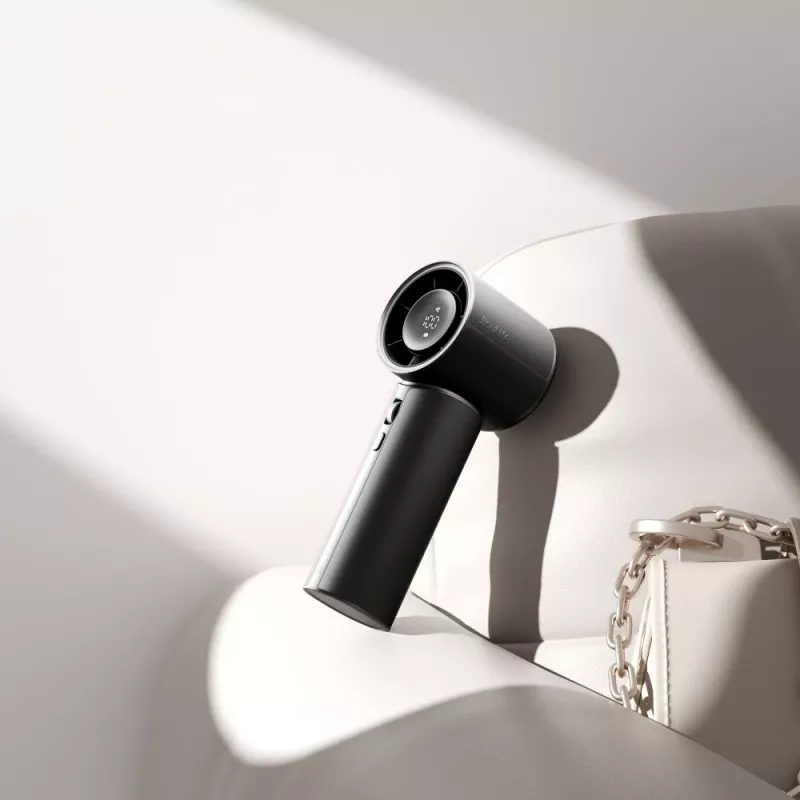 JISULIFE ventoinha de mão Pro1 Mini preto