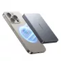 Power bank sem fios magnético metálico JOYROOM 20W 10000mAh Cinzento