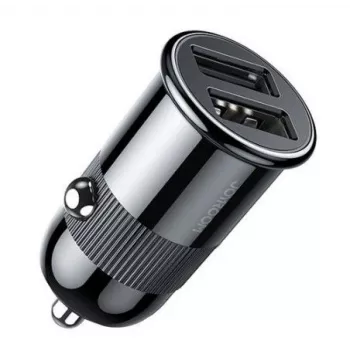 Joyroom carregador de carro inteligente 3.1A porta dupla (C-A06) preto