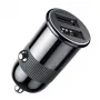 Joyroom carregador de carro inteligente 3.1A porta dupla (C-A06) preto