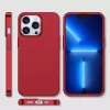 Capa integral Joyroom 360 frente e verso para iPhone 13 Pro Max + película protetora de vidro temperado vermelha (JR-BP928 vermelho)