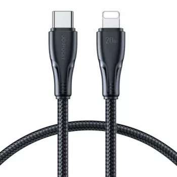 Cabo de carregamento rápido Joyroom série A10 USB-C para Lightning PD 20W, 0,25m, preto (S-CL020A11)