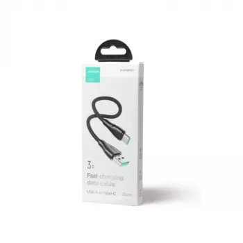 Cabo de carregamento rápido Joyroom série A10 USB-C para Lightning PD 20W, 0,25m, preto (S-CL020A11)