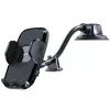 Suporte de telemóvel Joyroom com braço flexível para painel e para-brisas preto