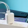 Carregador rápido JOYROOM USB-A QC3.0 / USB-C PD 20W branco (L-QP2011)