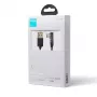 Cabo Joyroom Gaming Type-C (curvado) - USB (reto) 3A, 480Mbit/s, 1,2m, preto (S-UC027A6)