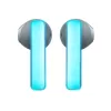 Joyroom IceLens Series auriculares True Wireless com luzes LED, Bluetooth 5.3, TWS, AAC, SBC, preto (JR-TC1-BLK)