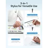 JOYROOM JR-BP561 Stylus capacitivo magnético passivo 3-em-1 com esferográfica, branco
