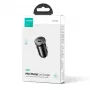 Carregador de automóvel mini Joyroom JR-CCN06 30W 2x USB-C metal preto