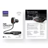 Carregador de automóvel Joyroom JR-CL03 5-em-1, 31W, 5 portas USB-A, preto