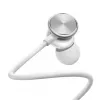 Joyroom Wired Series JR-EW03 Auriculares intra-auriculares com comando e microfone, ficha de 3,5 mm, prateado