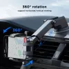 Suporte de telemóvel para carro Joyroom JR-OK6 - ventosa para painel e para-brisas - universal para smartphones de 4,7-7,2 polegadas - rotação 360° - preto