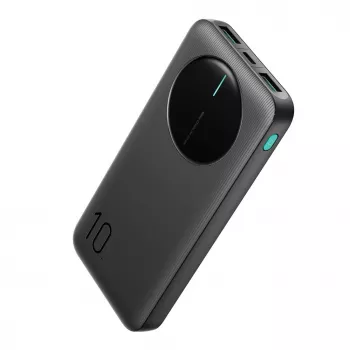Power bank Joyroom JR-PBF12 10000mAh 2.4A 2x USB-A 1x USB-C preto
