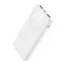 Joyroom Power Bank JR-PBF12 10000mAh 2.4A Dual USB-A USB-C branco