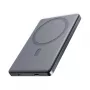 Joyroom JR-PBM08 5000mAh 20W Power Bank Magnético Sem Fios Ultra-Fino - Cinzento