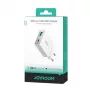 JOYROOM JR-TCF14-WHT Carregador de Parede USB de 2 Portas 20W PD 3.0 & QC 3.0 - Branco