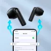 Auscultadores True Wireless JOYROOM JR-TL11 com ENC, proteção à água IPX4, Bluetooth 5.3, controlo tátil, Preto