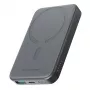 JOYROOM JR-W020 Mini Power Bank 5000mAh 20W USB-A USB-C Carregamento Sem Fios - Preto + Cabo USB-C