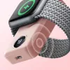 Power bank sem fios Joyroom JR-WQW01 2000mAh 3W para Apple Watch Rosa