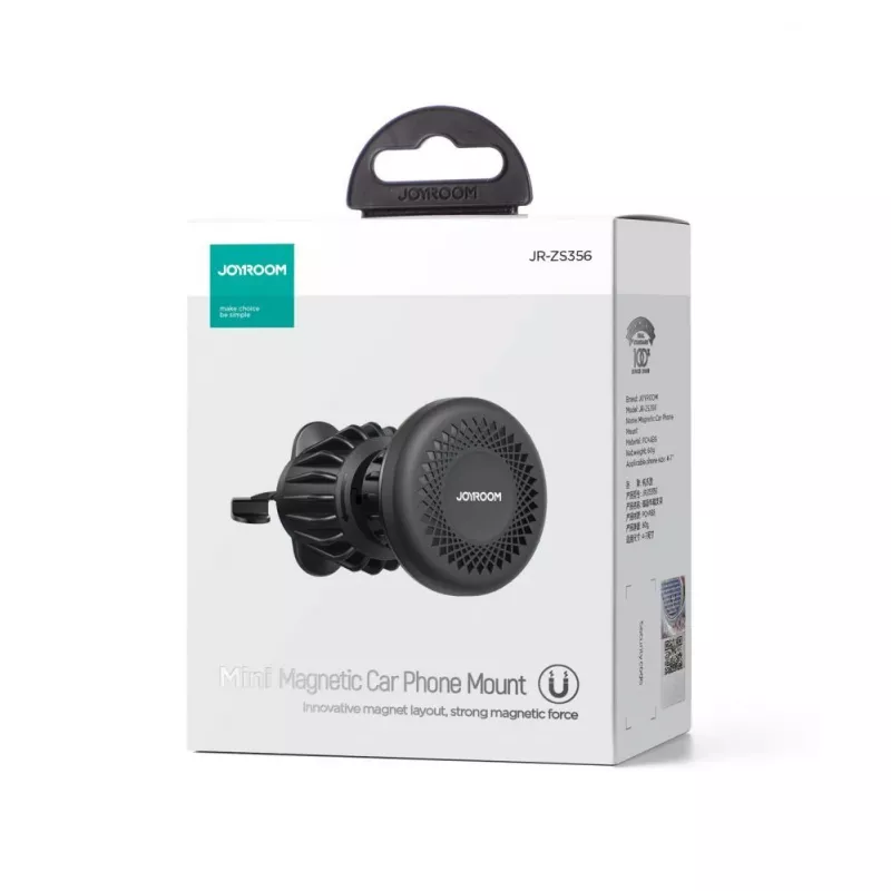 JOYROOM JR-ZS356 Suporte magnético para telemóvel para saída de ar - cinzento-escuro