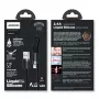 Cabo Joyroom Lightning para USB-A 2,4A 1,2 m preto (S-1224N2)