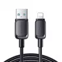 JOYROOM S-AL012A14 Cabo USB-A para Lightning 2.4A 1,2m Preto