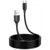 JOYROOM S-UC027A9 cabo USB-A para USB-C 2M preto 3A carregamento rápido e sincronização de dados