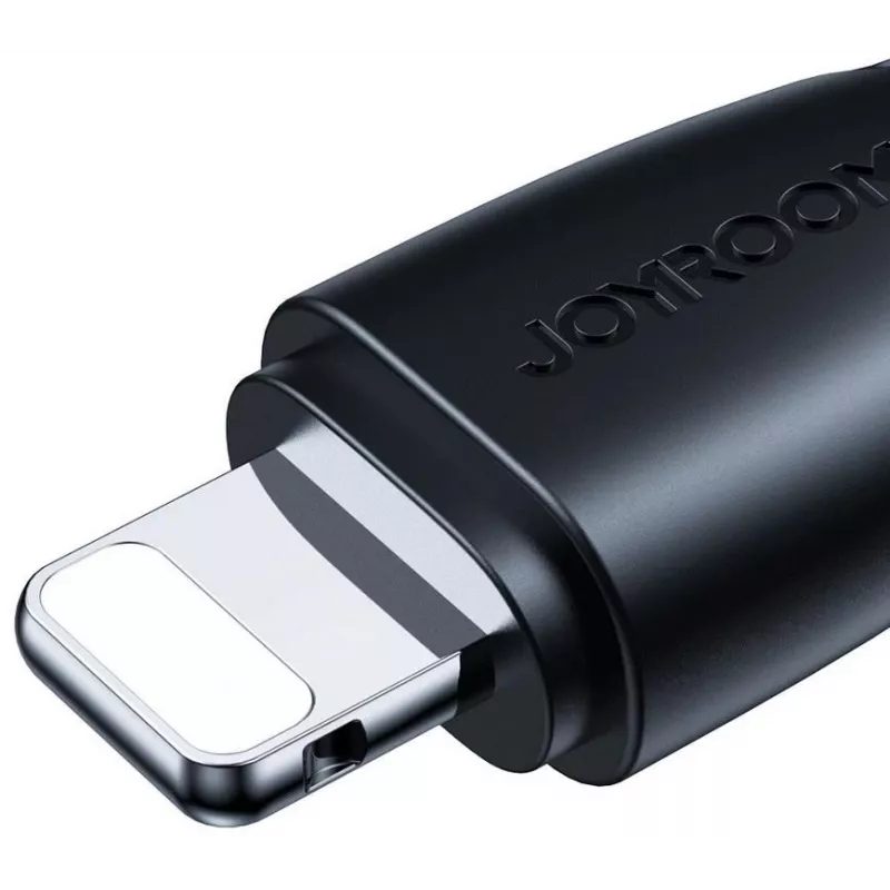 Cabo trançado JOYROOM S-UL012A11 USB-A para Lightning 1,2 m preto