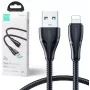 Cabo trançado JOYROOM S-UL012A11 USB-A para Lightning 1,2 m preto