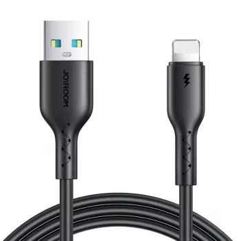 Joyroom SA26-AL3 Cabo USB-A para Lightning Flash Charge, 3A, 1m, preto