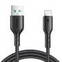Joyroom SA26-AL3 Cabo USB-A para Lightning Flash Charge, 3A, 1m, preto
