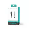 Joyroom SY-C01 Adaptador de áudio USB-C para 3,5 mm com carregamento PD de 60 W, 0,14 m, Preto