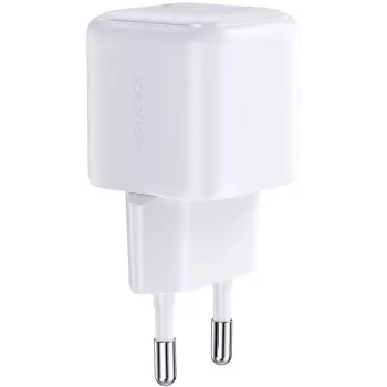 Carregador de viagem Joyroom Mini GaN Fast Charger Type-C, PD 30W, branco (JR-TCG15)