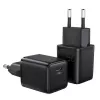 Carregador de viagem Joyroom Mini Type-C, PPS, PD 25W, preto EU (L-P251)