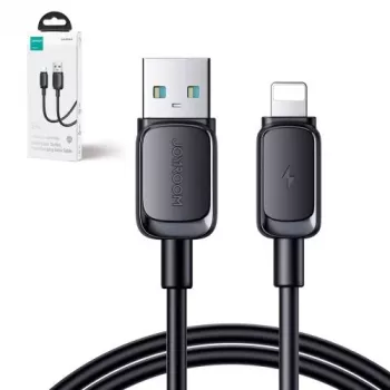 Joyroom Cabo USB-A para Lightning Série Multi-Color A14, 480Mbit/s, 2,4A, 1,2m, Preto (S-AL012A14B)