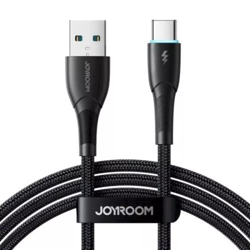 JOYROOM cabo USB-A para USB-C Starry Series, 480 Mbps, 3A, 1m, preto (SA32-AC3)