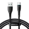 JOYROOM cabo USB-A para USB-C Starry Series, 480 Mbps, 3A, 1m, preto (SA32-AC3)