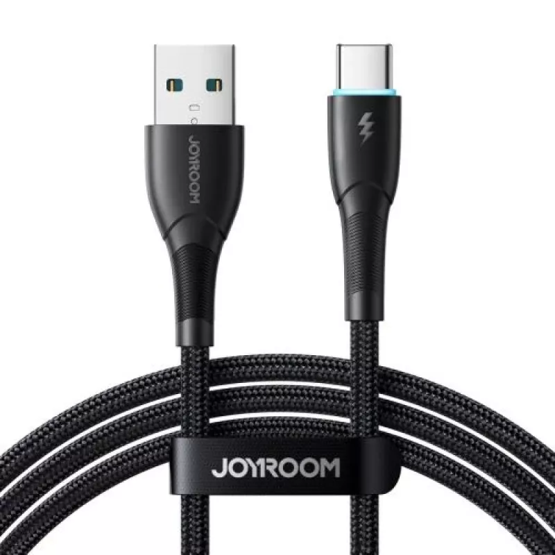 JOYROOM cabo USB-A para USB-C Starry Series, 480 Mbps, 3A, 1m, preto (SA32-AC3)